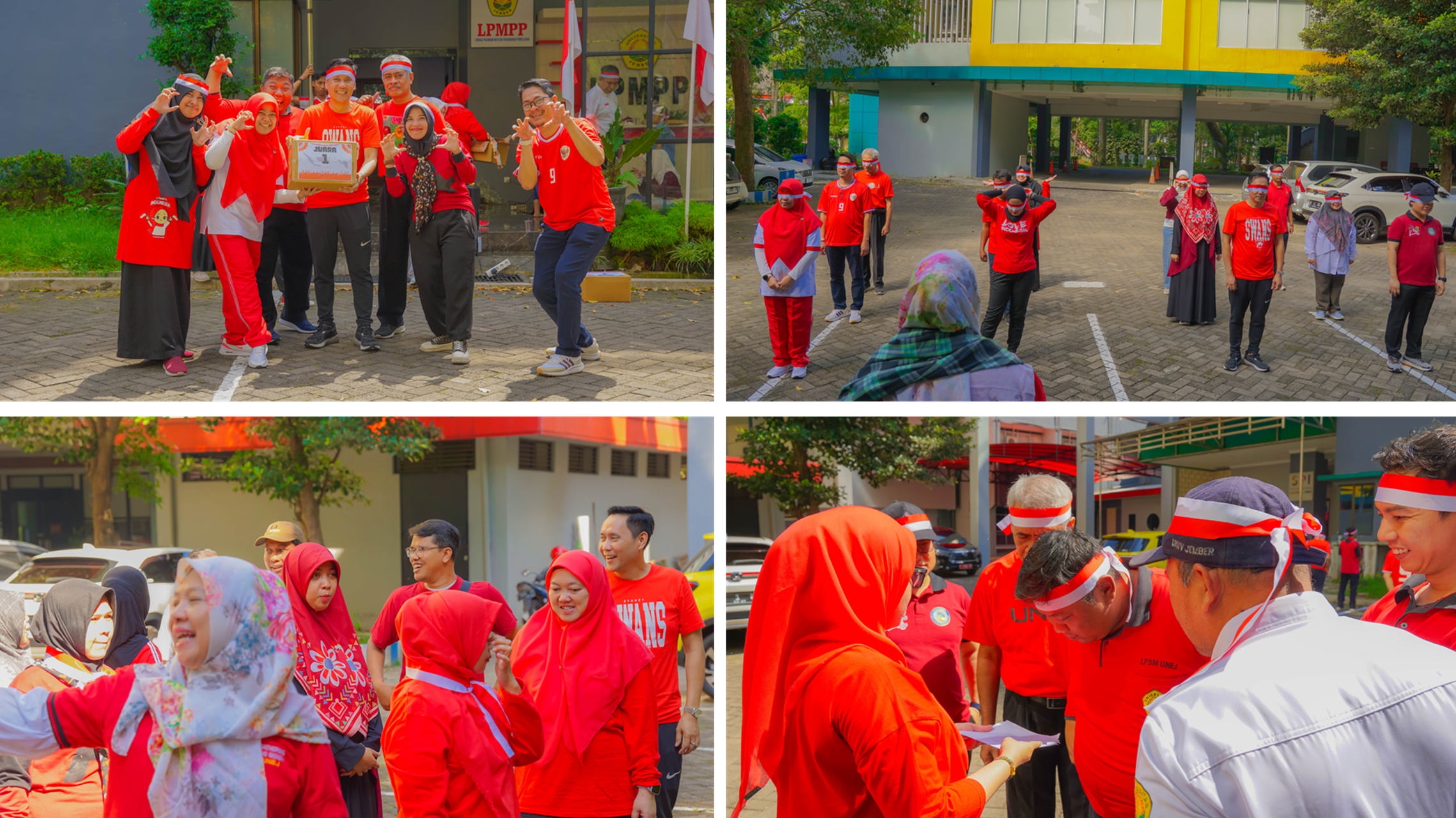 Foto: Serba-serbi Kemeriahan Lomba HUT RI ke-80 keluarga LPMPP, Univeritas Jember